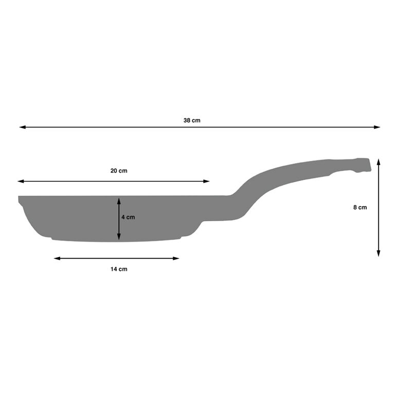 ProCook Granite Stone Non-Stick Frying