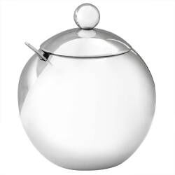 ProCook Stainless Steel Sugar Bowl - With Spoon