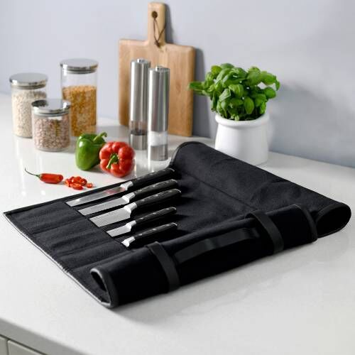 Professional X50 Knife Set 5 Piece and Canvas Knife Case