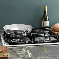 Secondary image for image of Gourmet Stainless Steel Wok Uncoated 28cm
