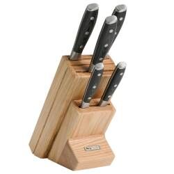 Professional X50 Knife Set - 5 Piece and Wooden Block