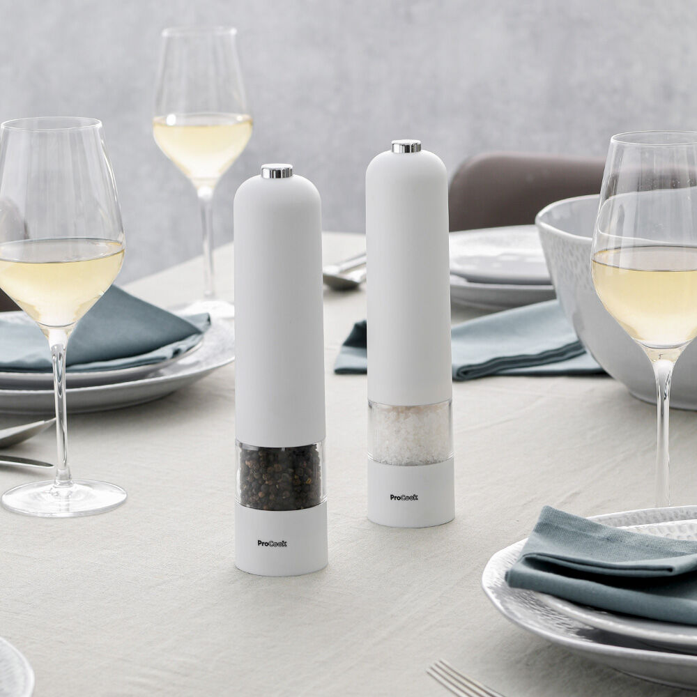 Copper Salt or Pepper Mill Set 15cm Salt and Pepper Grinders from ProCook