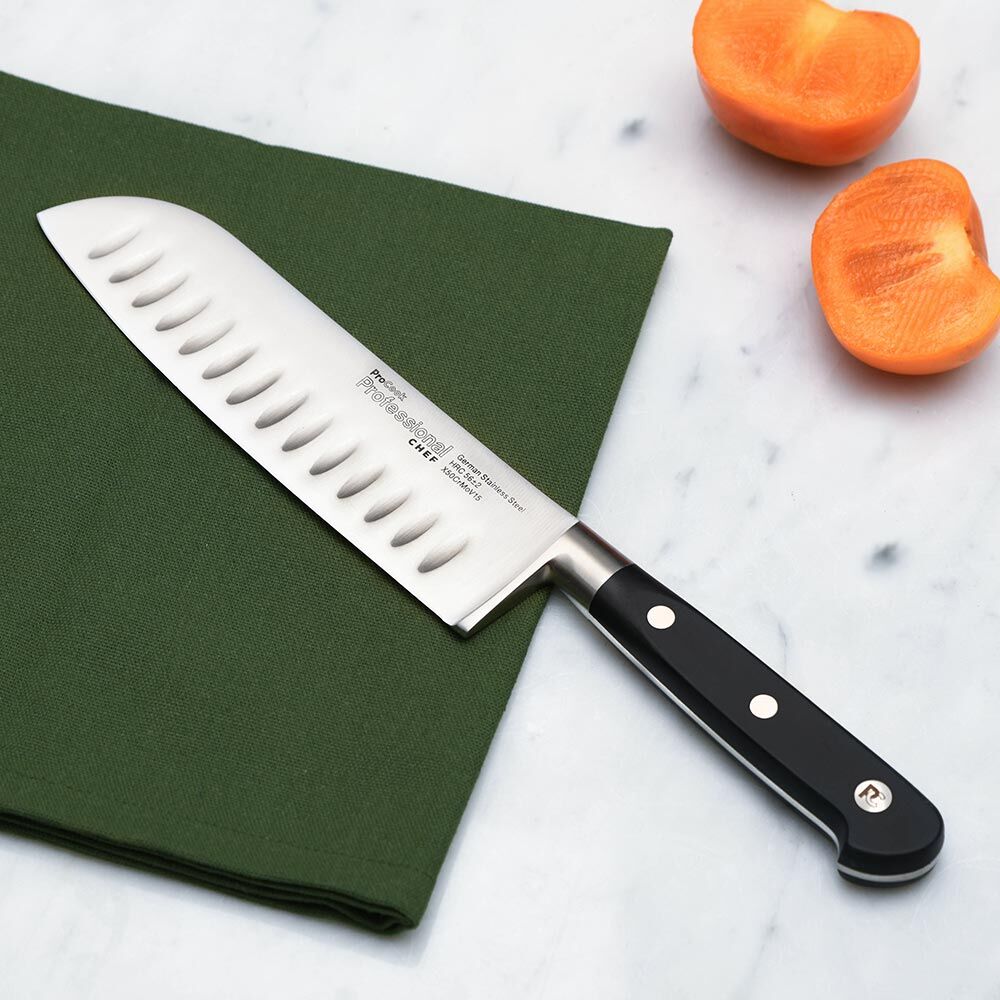 Professional X50 Chef Santoku Knife 18cm / 7in
