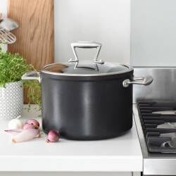 Secondary image for image of Elite Forged Stock Pot & Lid 24cm / 7.2L