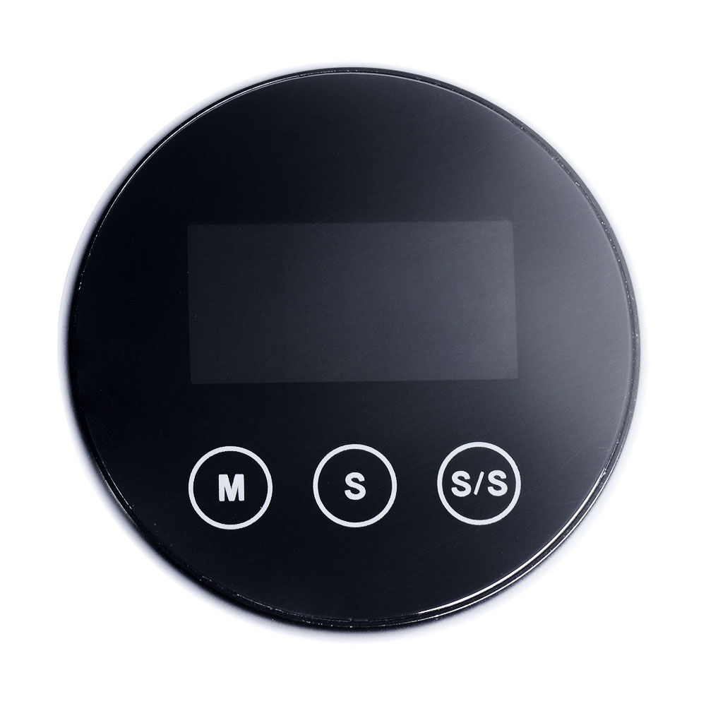 black kitchen timer