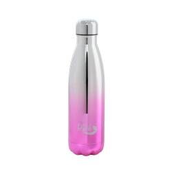 Life's a Beach Water Bottle - 500ml Graduated Pink