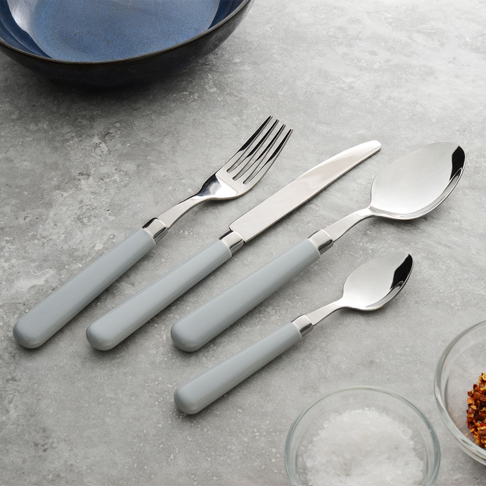 ProCook Provence Grey Cutlery Set 16 Piece - 4 Settings