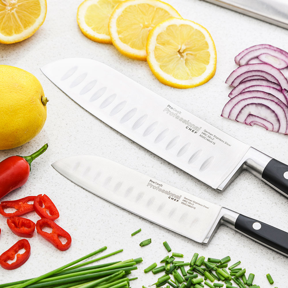 Professional X Chef Knife Set Piece Santoku Professional X Chef From Procook