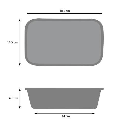 Non Stick Loaf Pan 1lb 450g Bread Loaf Tin From Procook