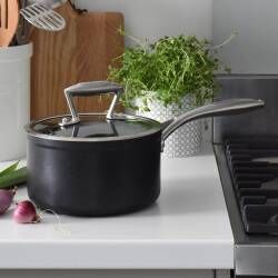 Secondary image for image of Elite Forged Saucepan & Lid 18cm / 2.5L