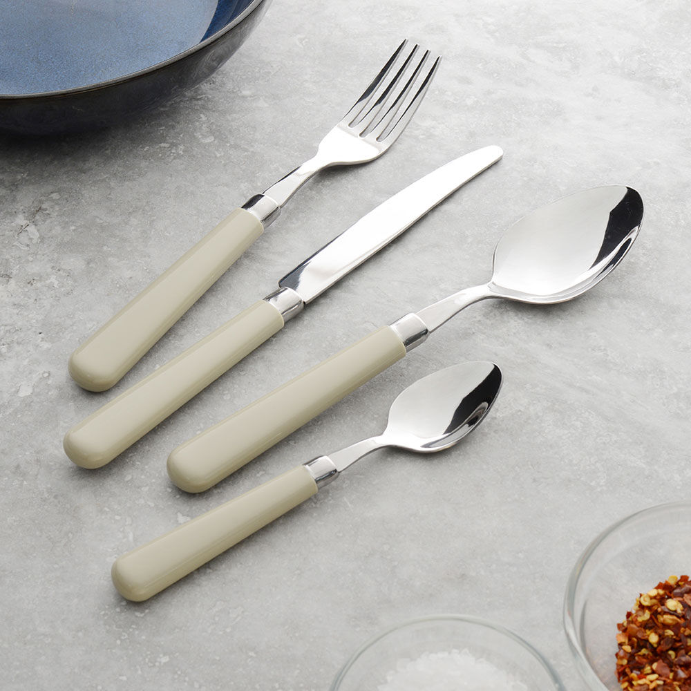 ProCook Provence Taupe Cutlery Set 16 Piece - 4 Settings