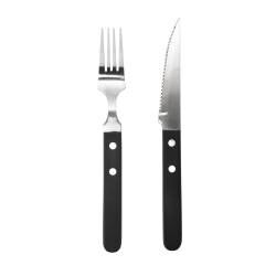 ProCook Steak Cutlery Set - 4 Sets Black