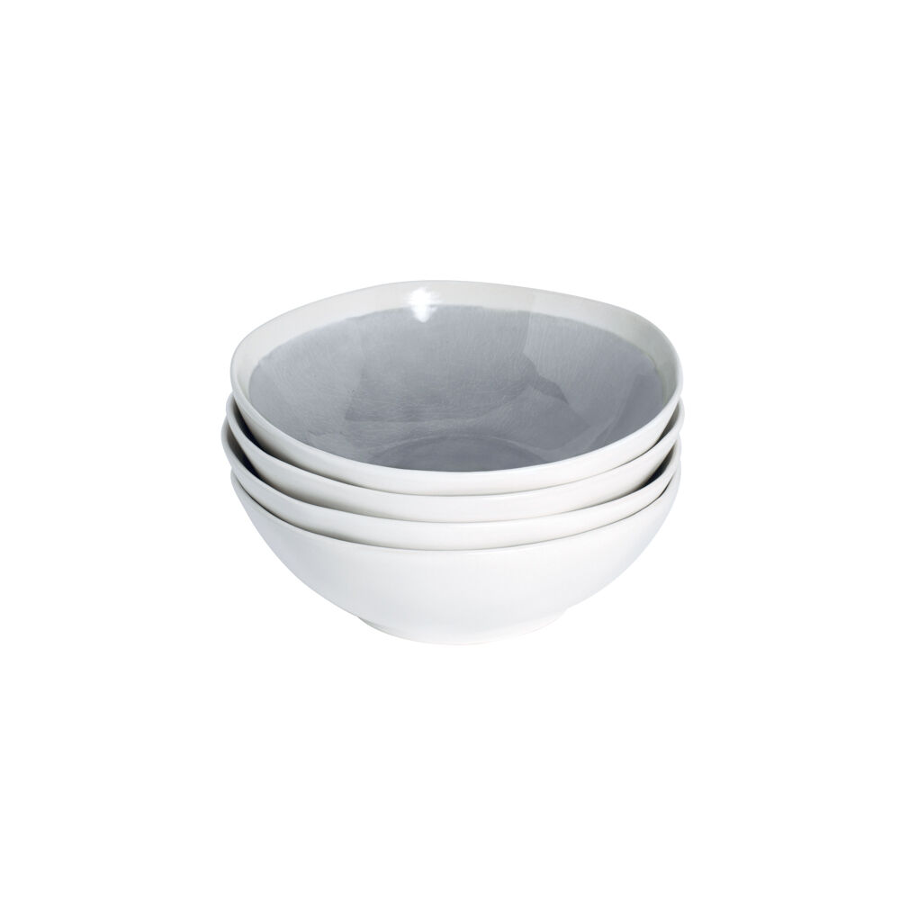 Sonoma Grey Stoneware Pasta Bowl Set of 4 20cm Pasta Bowls from ProCook