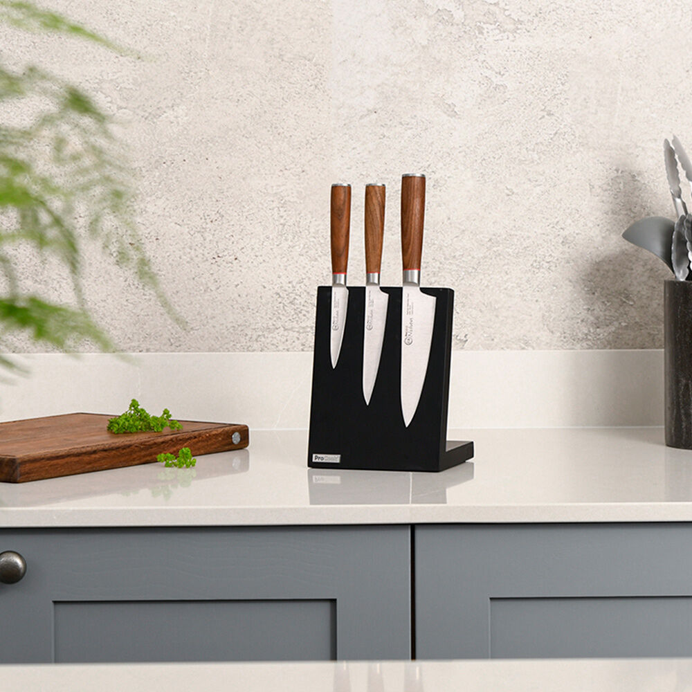 Nihon X50 Knife Set 3 Piece and Black Block Nihon X50 from