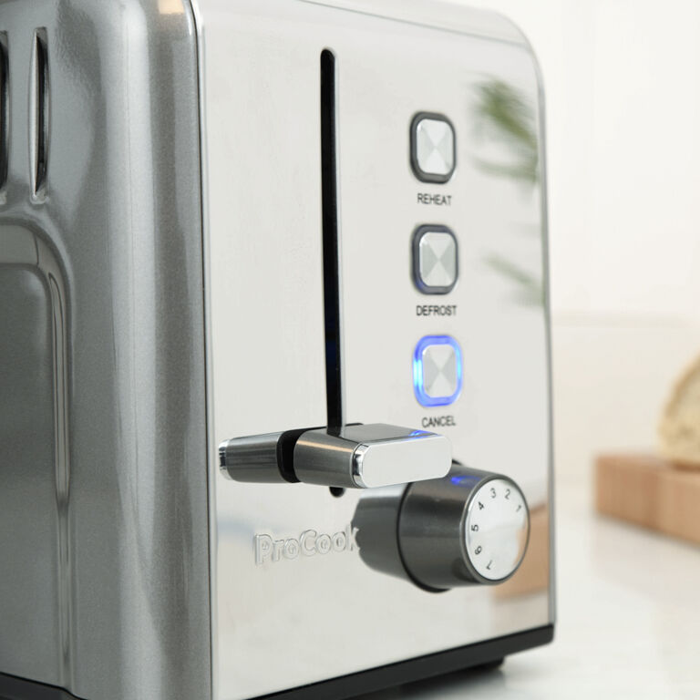 Gun Metal Kettle and Toaster Set 2 Slice ProCook