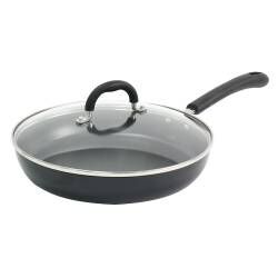 Gourmet Non-Stick Frying Pan with Lid - 28cm