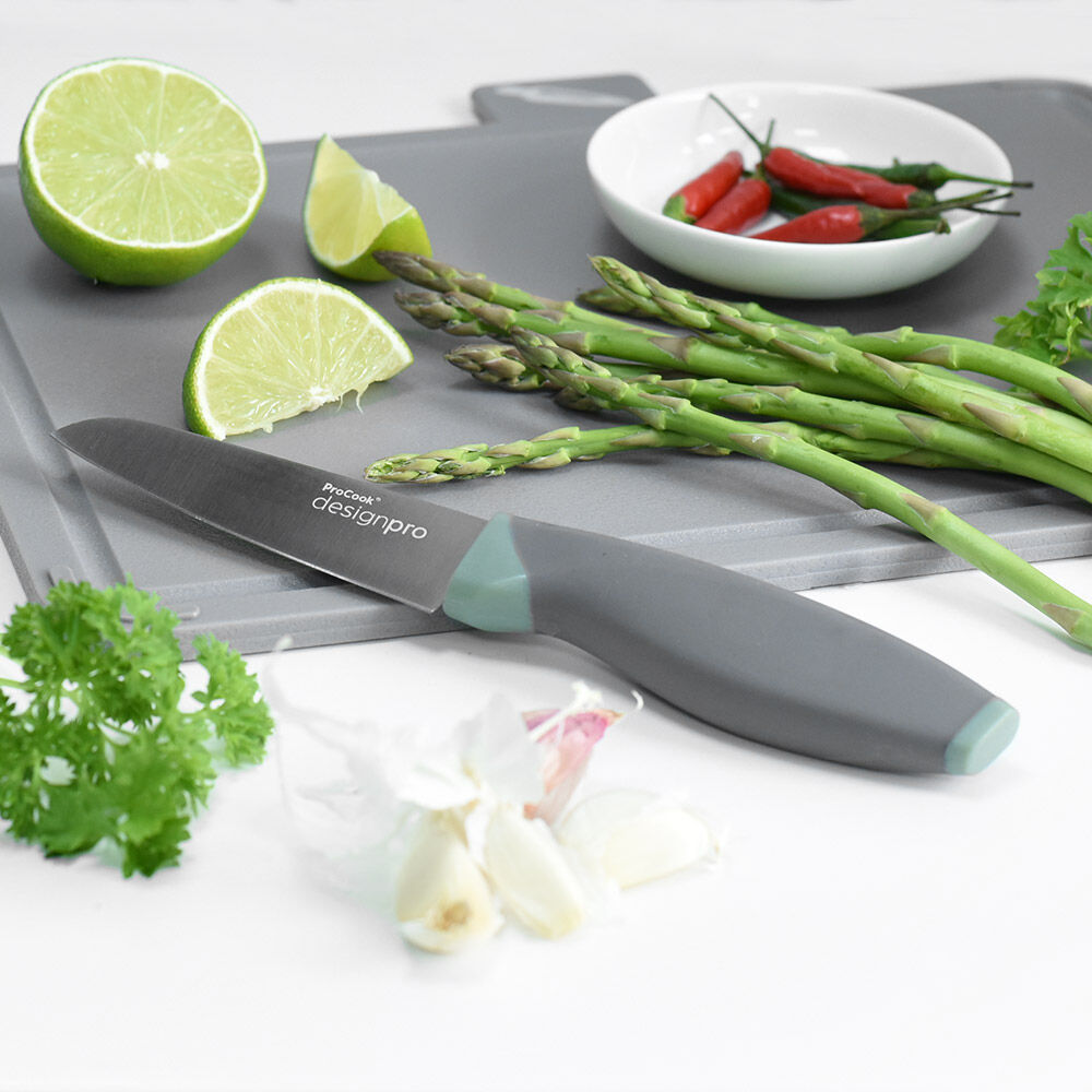 Designpro Titanium Paring Knife 9cm / 3.5in Sage