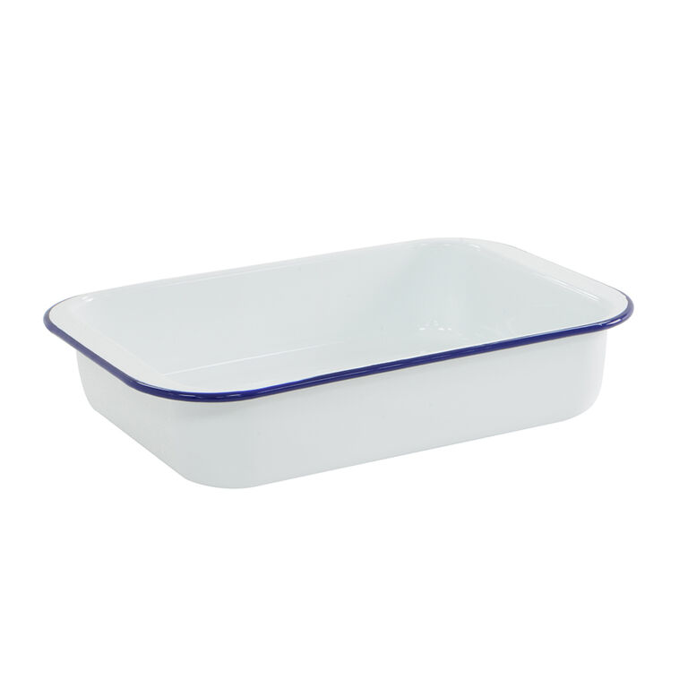 Enamel Bakeware Roasting Tin 37cm x 24cm ProCook