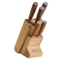 Nihon X50 Knife Set - 5 Piece and Wooden Block