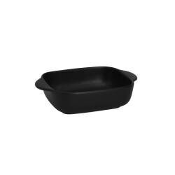 Main image for image of Stoneware Oven Dish 25.5cm x 17cm Matte Black