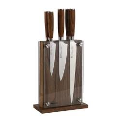 Main image for image of Nihon X50 Knife Set 5 Piece and Magnetic Glass Block