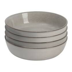 Oslo Stoneware Pasta Bowl - Set of 4 - 19.5cm