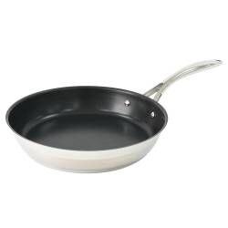Professional Stainless Steel Frying Pan - 28cm