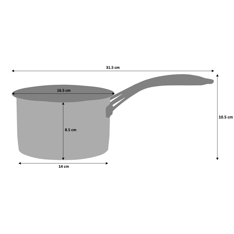 Professional Stainless Steel Milk Pan