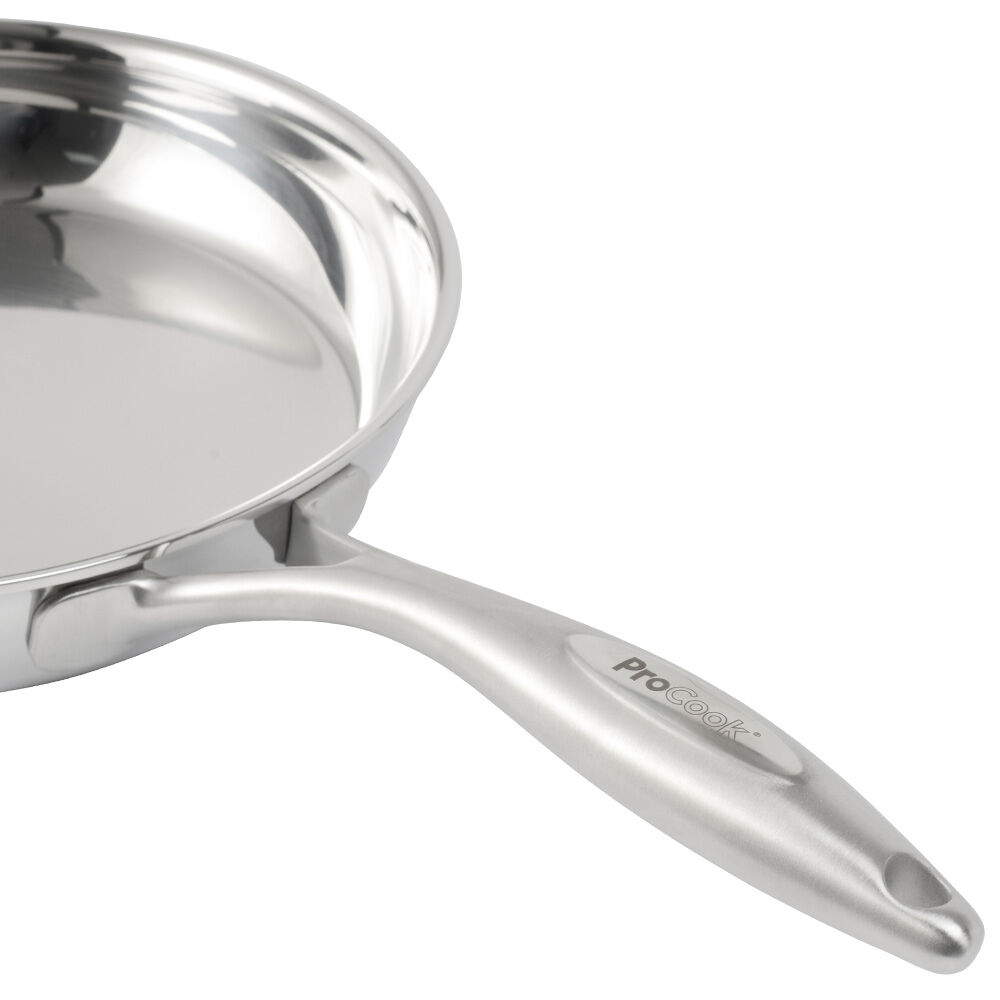 Elite Tri-Ply Frying Pan Uncoated 30cm | Elite Tri-Ply from ProCook