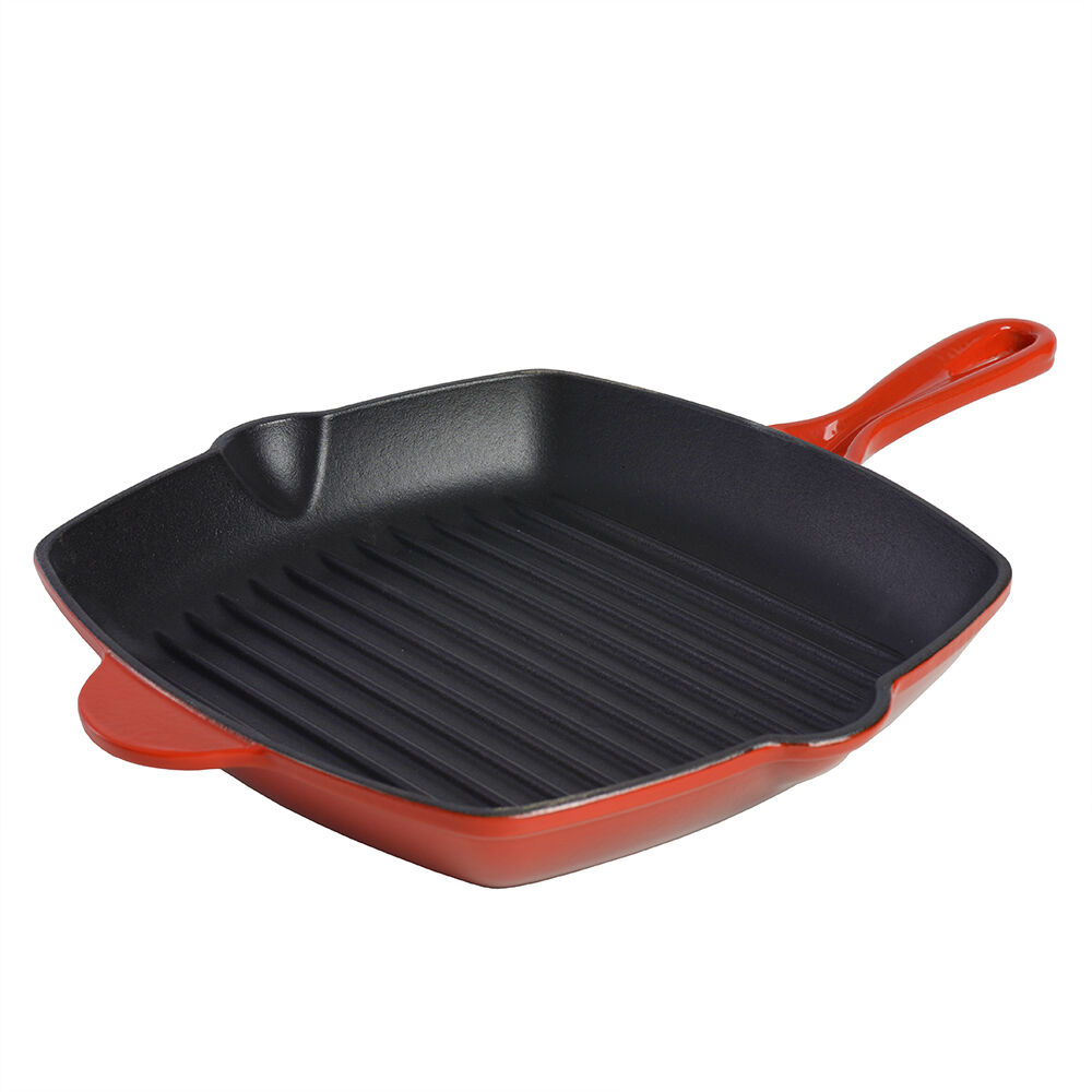 Secondary image for Cast Iron Square Griddle Pan 26cm