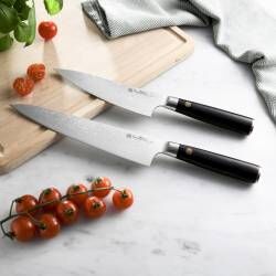 Secondary image for image of Damascus 67 Knife Set 2 Piece Chef
