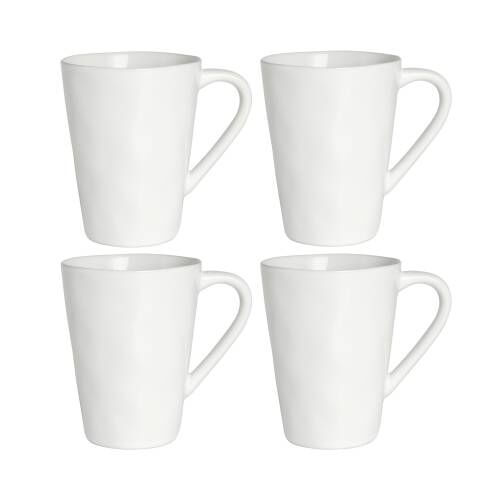 Malmo White Mug Set of 4 - 420ml | ProCook