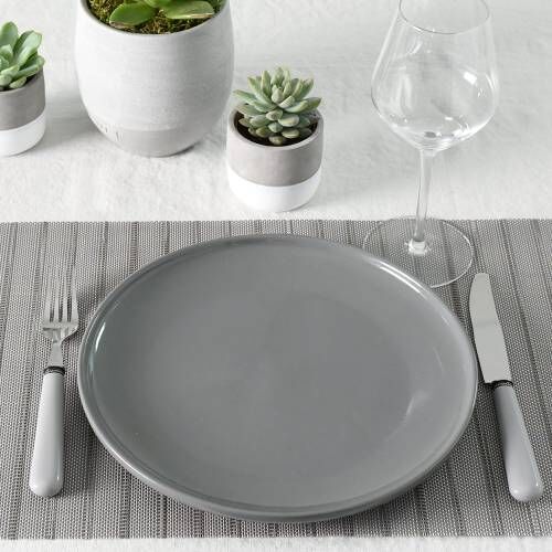Stockholm Slate Stoneware Dinner Plate