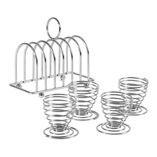 ProCook Toast Rack & 4 Egg Cups