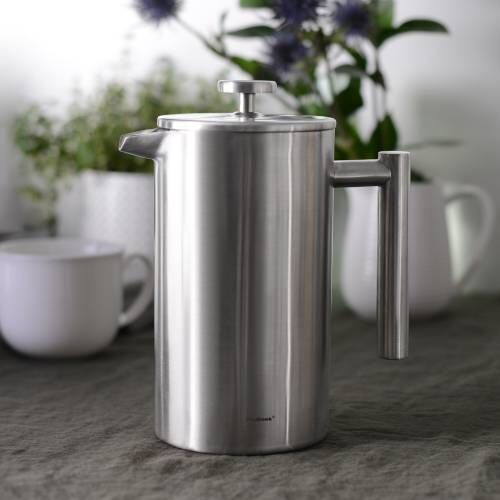 double walled stainless steel cafetiere