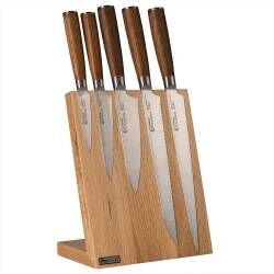 Nihon X50 Knife Set - 5 Piece and Magnetic Block