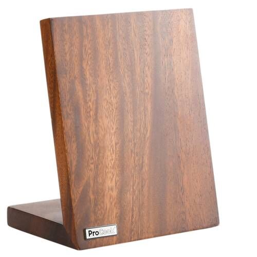 ProCook Walnut Magnetic Knife Block