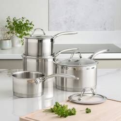 Main image for image of Professional Stainless Steel Saucepan Set 4 Piece