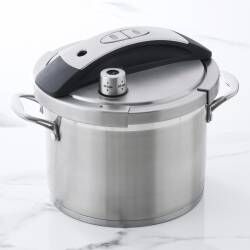 Professional Stainless Steel Pressure Cooker - 22cm / 6L