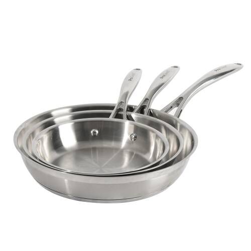 Professional Stainless Steel Frying Pan Set