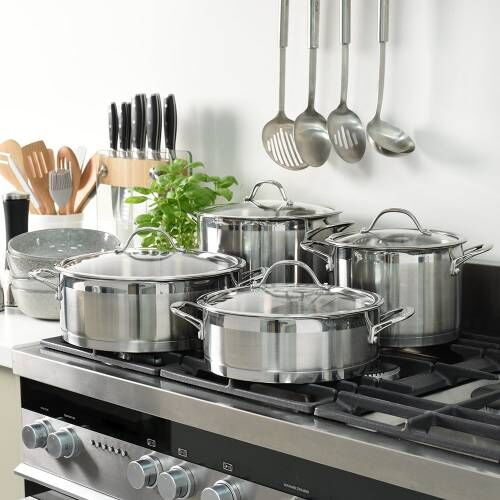 Professional Stainless Steel Casserole Set