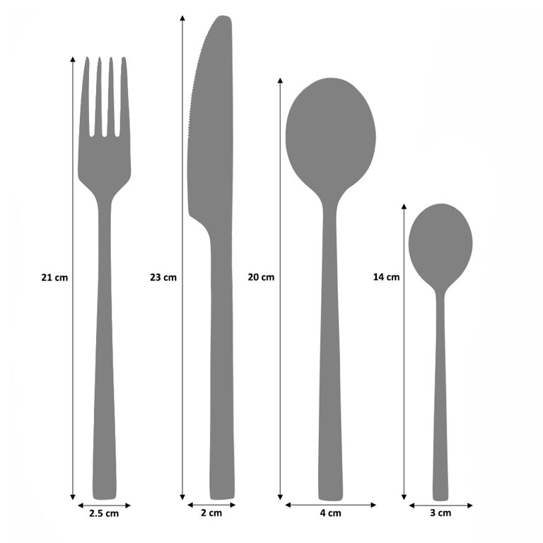 ProCook Chiswick Cutlery Set 16 Piece 