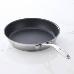 Professional Stainless Steel Frying Pan - 28cm