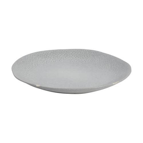 Malmo Dove Grey Teardrop Dinner Plate