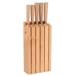 Nihon X50 Knife Set - 5 Piece with Wooden Block