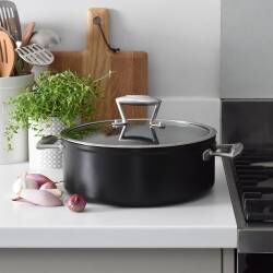 Secondary image for image of Elite Forged Shallow Casserole Dish & Lid 28cm / 6.1L