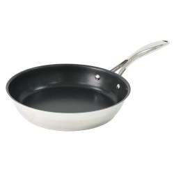 Professional Stainless Steel Frying Pan - 24cm
