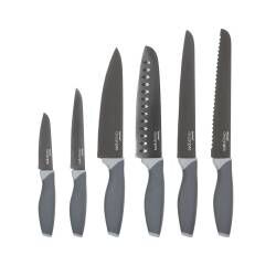Designpro Titanium Knife Set - 6 Piece Grey