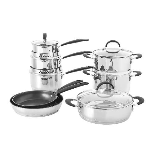Gourmet Stainless Steel Cookware Set