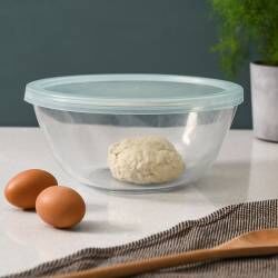 Main image for image of Glass Mixing Bowl with Lid 27.5cm